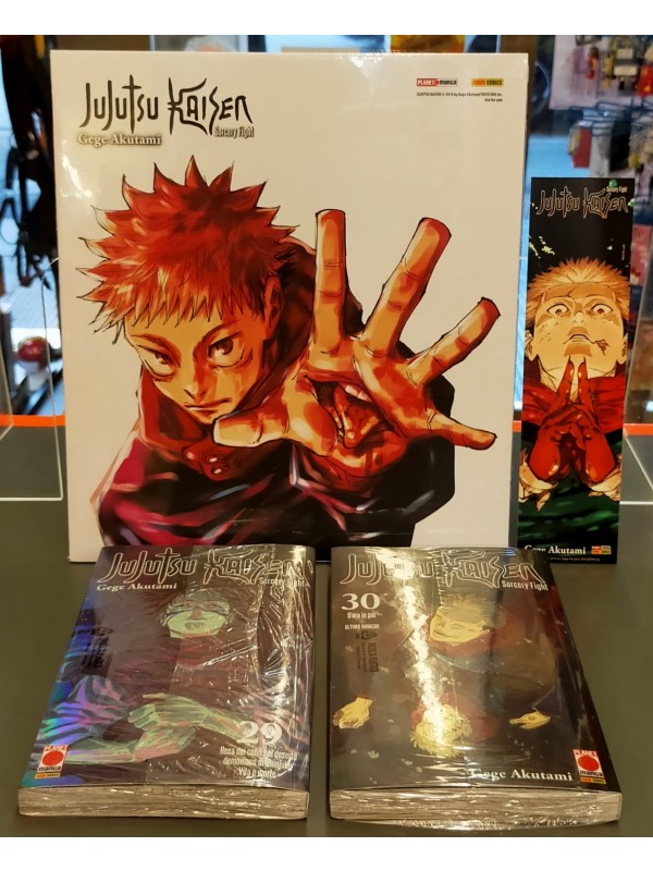 JUJUTSU KAISEN BUNDLE INSTANT - N. 29 + N. 30 + Shikishi + Segnalibro - Planet Manga