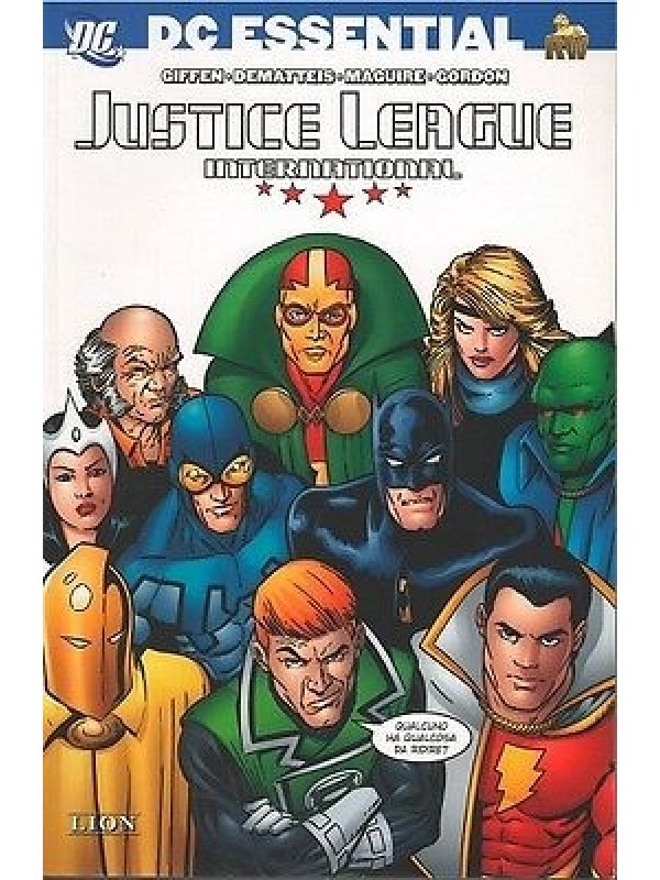Justice League International - DC Essential - RW Lion - Sequenza in blocco 1/4