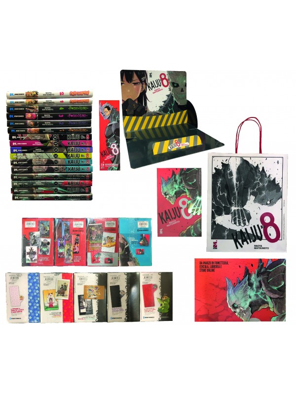 KAIJU No. 8 / Pochi & Kuro / Neko Wappa! - Naoya Matsumoto Set - Star Comics - Albi a Fumetti vari + Gadget