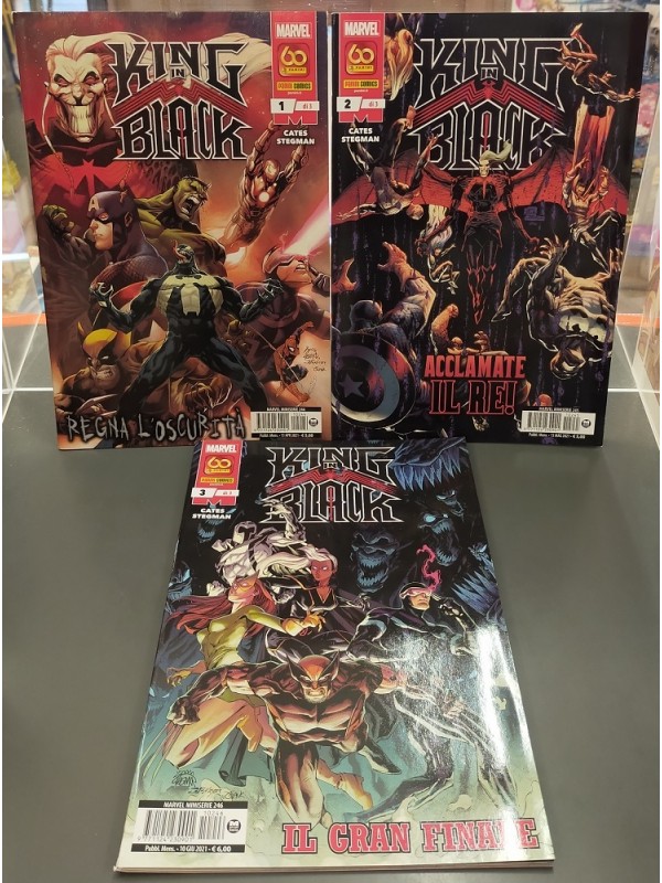 King in Black - Marvel Miniserie - Serie Completa 1/3 - Panini Comics