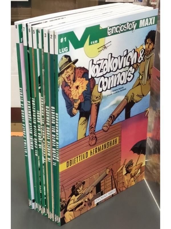 Kozakovich & Connors - Lanciostory Maxi - Serie Completa 1/8 - Aurea Editoriale