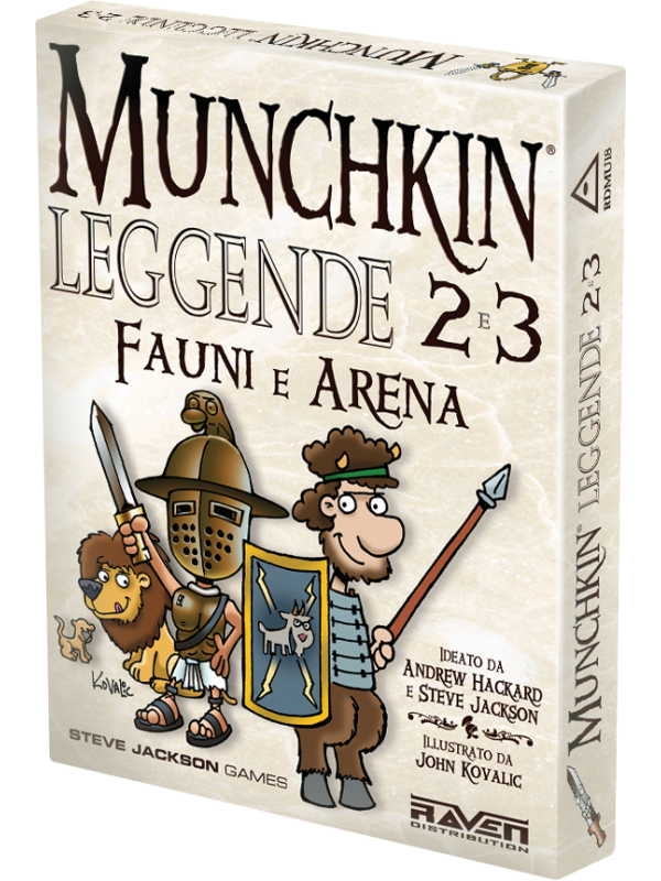 MUNCHKIN LEGGENDE 2 E 3 - FAUNI E ARENA