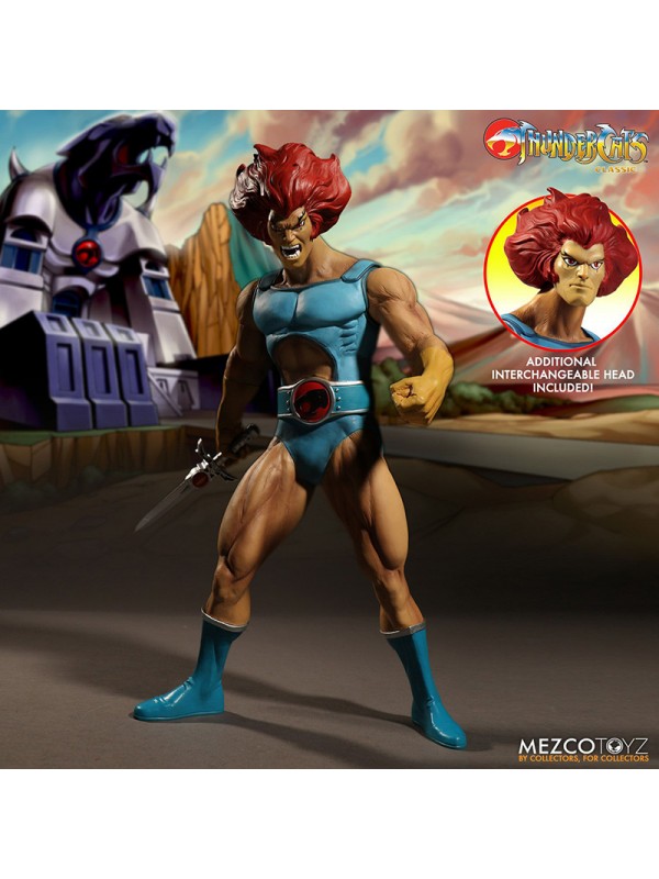 Lion-O - Thundercats Classic - Mega Scale Action Figure - Deluxe Edition - Mezco toyz