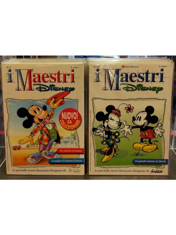 I Maestri Disney - Serie Completa 1/18 - Walt Disney
