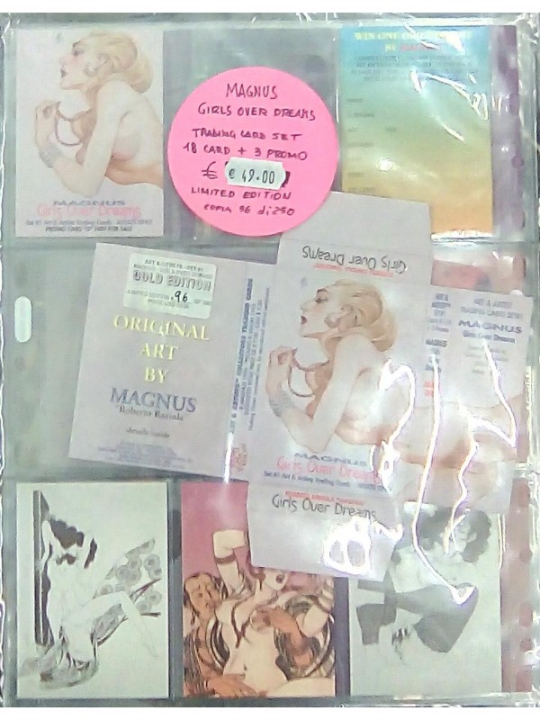 Magnus - Girls Over Dreams - Trading Card Set