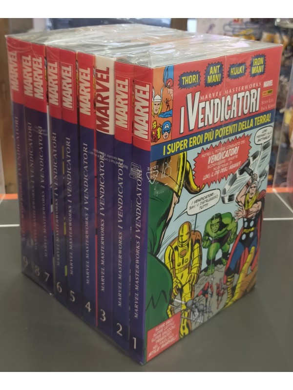 I Vendicatori (The Avengers) - Marvel Masterworks - Panini Comics - Sequenza in blocco 1/9