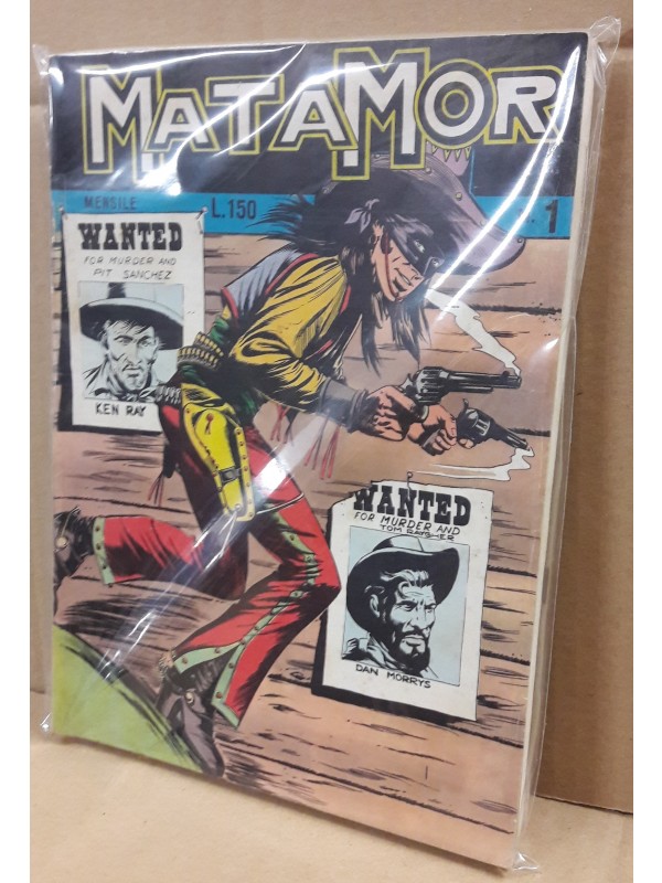 MATAMOR - SAES Editore - 1969 - Sequenza in blocco 1/3