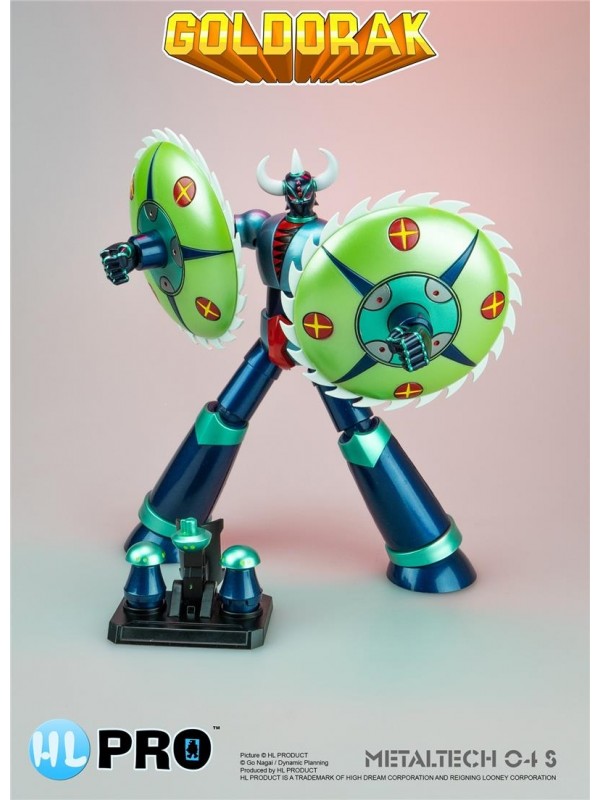 GIN GIN DIECAST (GinGin) Metallic Edition - Metaltech 04 (Ufo Robot GRENDIZER) Ristampa 2023 - HL PRO