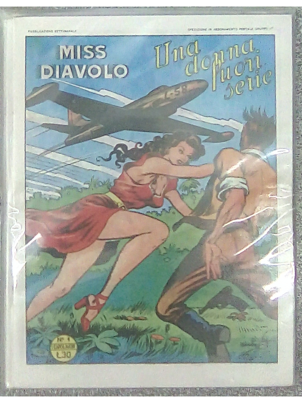 I Capolavori - Miss Diavolo - Casa Editrice A.R.C. - Ristampa Anastatica - Serie completa 1/28