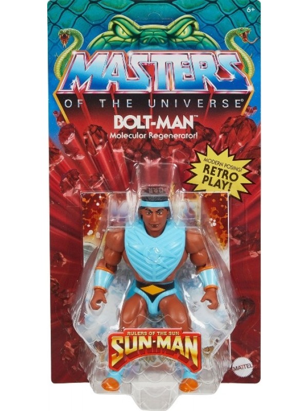 Bolt-Man - Sun-Man - Masters Of The Universe (Origins) (MOTU) Mattel