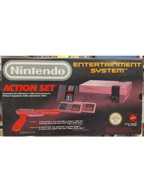 Action Set - Nintendo Entertainment System - Mattel Version Pal System