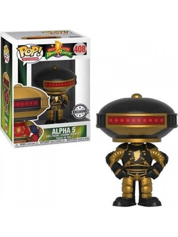 Alpha 5 - Mighty Morphin Power Ranger - Exclusive - Television - Funko - Pop! 408