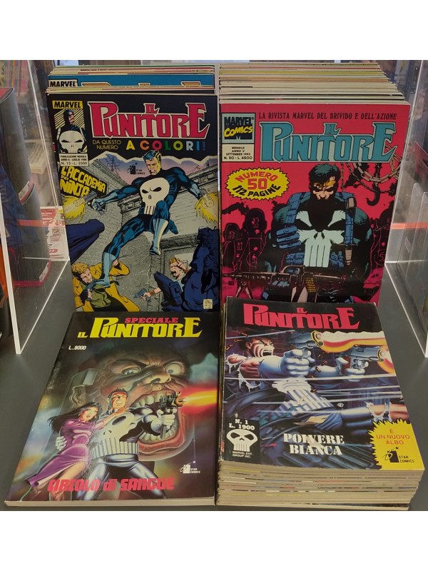 Punisher (Il Punitore) - Star Comics - Serie completa 1/50 + Speciale Circolo di Sangue