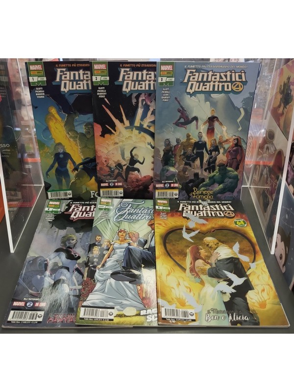 Fantastici Quattro - Sequenza in blocco 1/5 + Speciale - Panini Comics