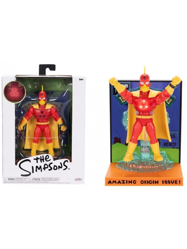 Radioactive Man (Uomo Radioattivo) - The Simpsons - Action Figure 13 cm - Jakks Pacific Inc.