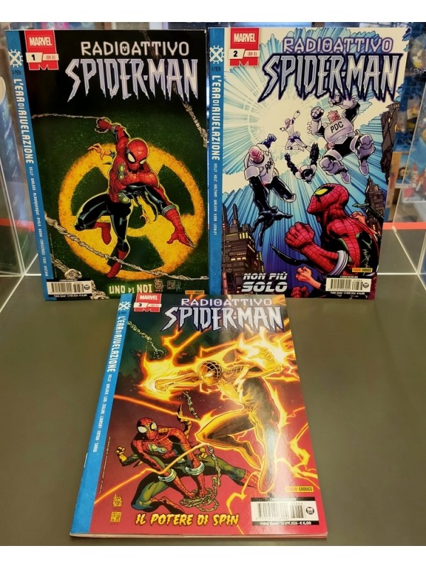 Radioattivo Spider-Man - X-Men L'era di Rivelazione - Miniserie completa 1/3 - Panini Comics