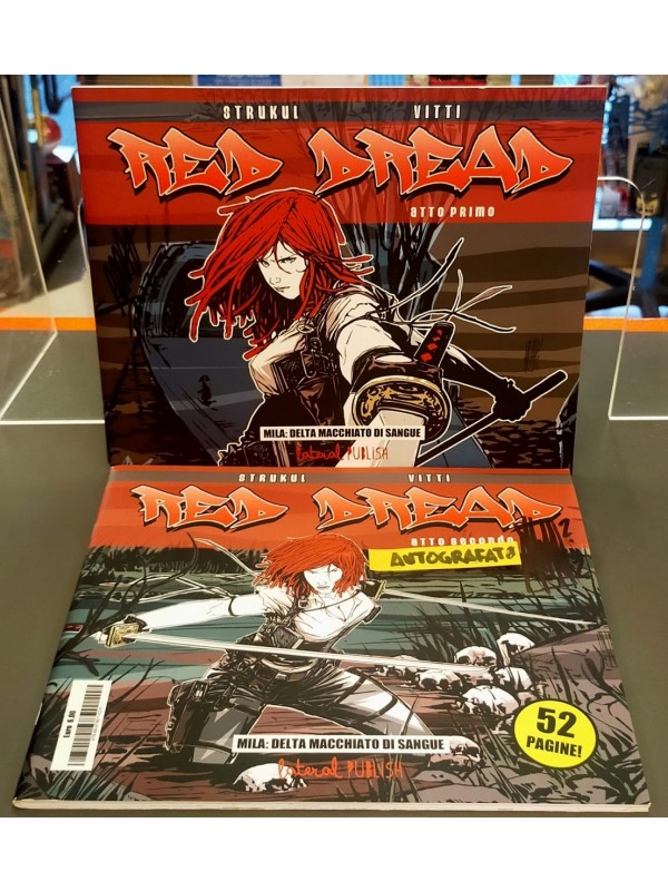 Red Dread - Atto Primo e Atto Secondo - Serie Completa 1/2 Firmata - Lateral Publish