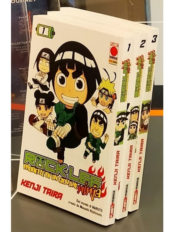 Rock Lee - Prodezze di un Giovane Ninja - Naruto - Sequenza in blocco 1/3 - Planet Manga