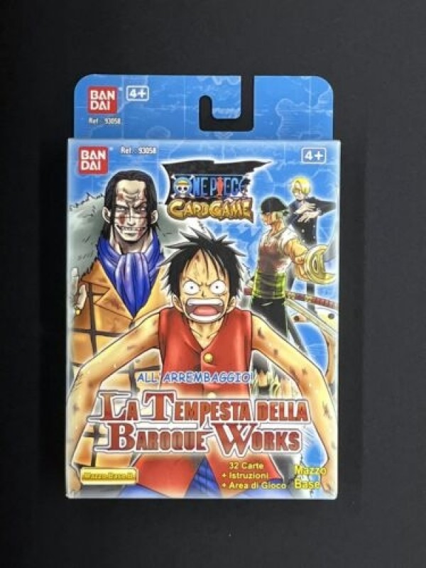 La tempesta della Baroque Works - Card Game - One Piece All' Arrembaggio - Mazzo Base B - BANDAI