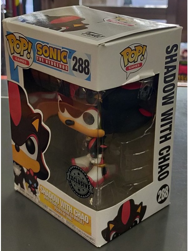 Shadow with Chao - Sonic The Hedgehog - Vinyl Figure - Funko - Pop! Games 288 Exclusive