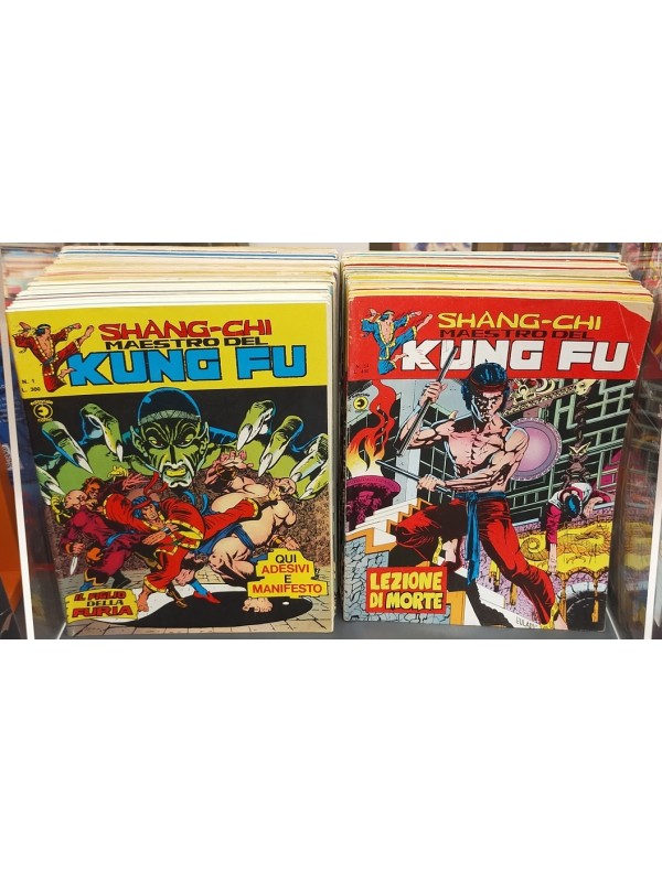 Shang-Chi - Maestro del Kung Fu - Serie Completa 1/54 - Editoriale Corno