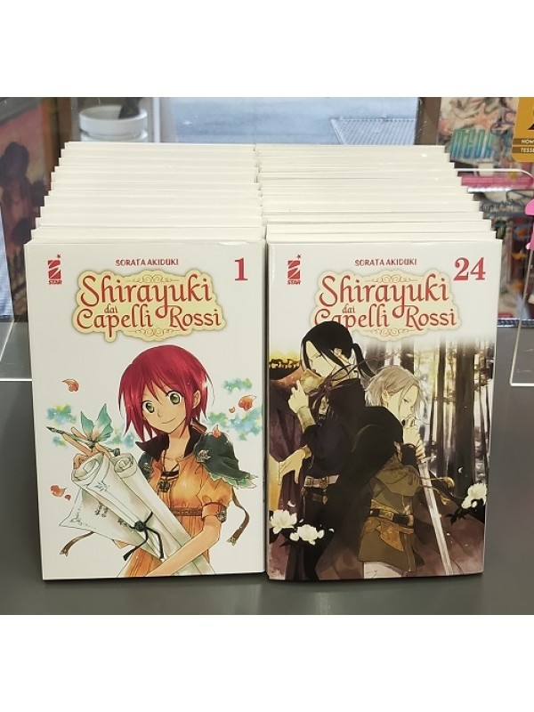 SHIRAYUKI DAI CAPELLI ROSSI - SHOT - Sequenza in blocco 1/24 - Star Comics