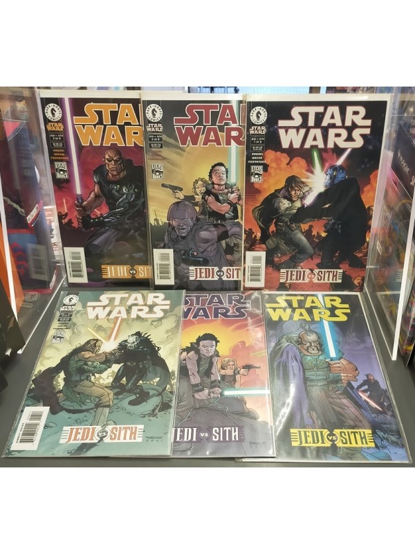  Star Wars - Jedi vs Sith - Miniserie originale U.S.A. completa 1/6 - Dark Horse