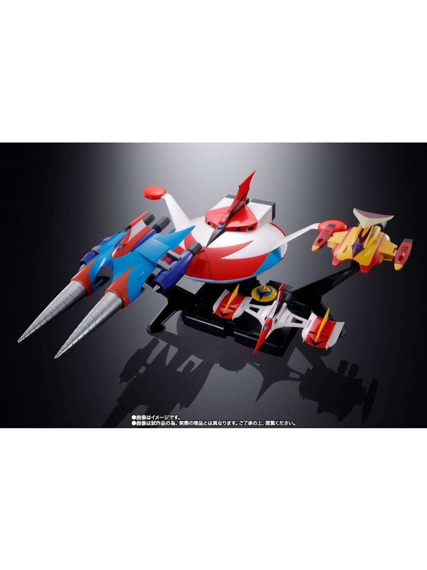 Goldrake (Grendizer) Spacer Full Set - Soul Of Chogokin GX-76X3 - Diecast - Bandai