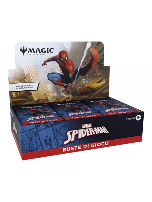 Marvel Spider-Man - Magic The Gathering - Box Sigillato 30 Buste di Gioco - Wizard of The Coast - ITA