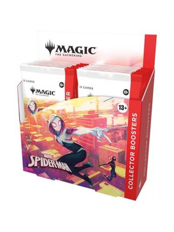Marvel Spider-Man - Magic The Gathering - Box Sigillato Collector Booster (12 bustine) - Wizard of The Coast - ING