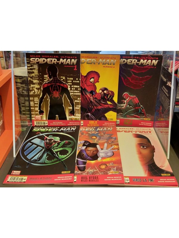 Miles Morales: Ultimate Spider-Man (Ultimate Comics: Spider-Man) 2014 - Serie completa 1/6 - Panini Comics