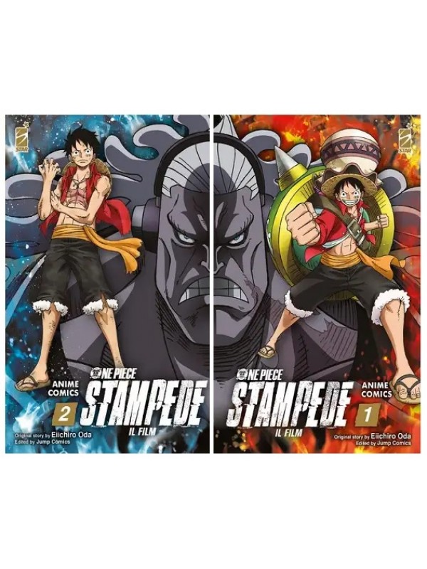 One Piece Stampede - Il Film - Anime Comics - Star Comics - Serie Completa 1/2