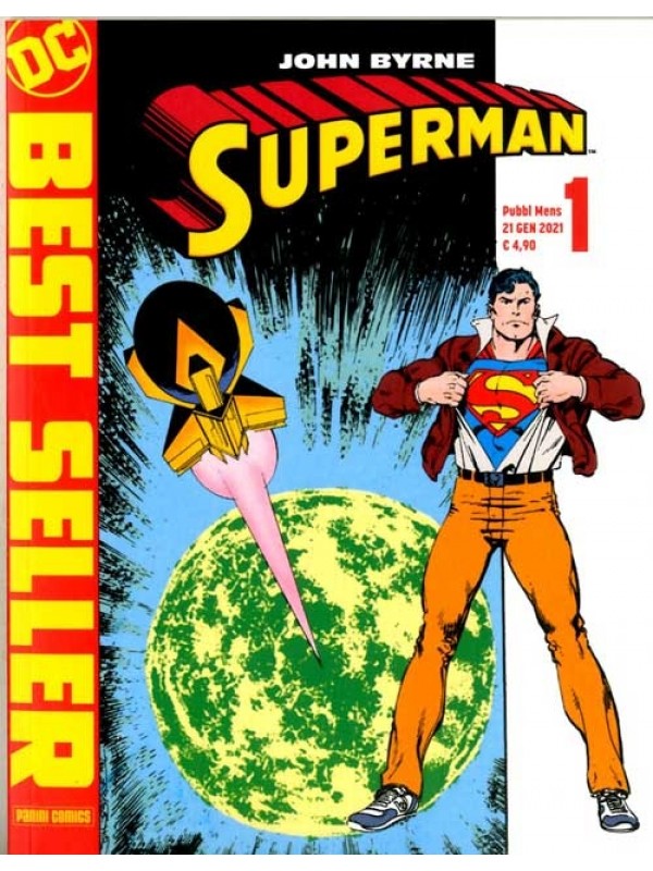 SUPERMAN DI JOHN BYRNE - DC BEST SELLER - Panini Comics - Sequenza in blocco 1/16