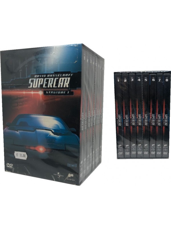 SUPER CAR Cofanetto - Stagione 1 - 8 DVD -  David Hasselhoff