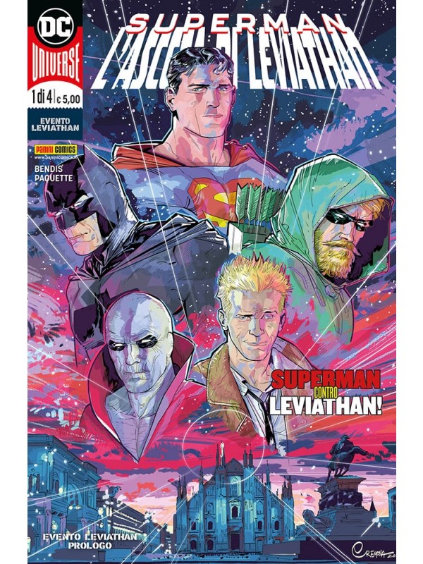 L'Ascesa di Leviathan - Evento Leviathan - DC Crossover - Lion - Serie completa 1/4
