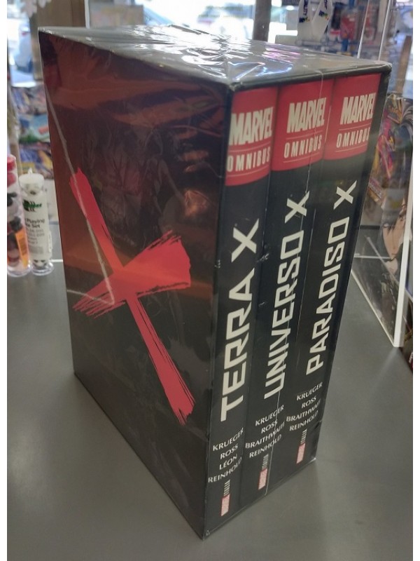 Marvel Omnibus Trilogia X - Prima Edizione - Cofanetto Completo (Terra X + Universo X + Paradiso X) - Panini Comics