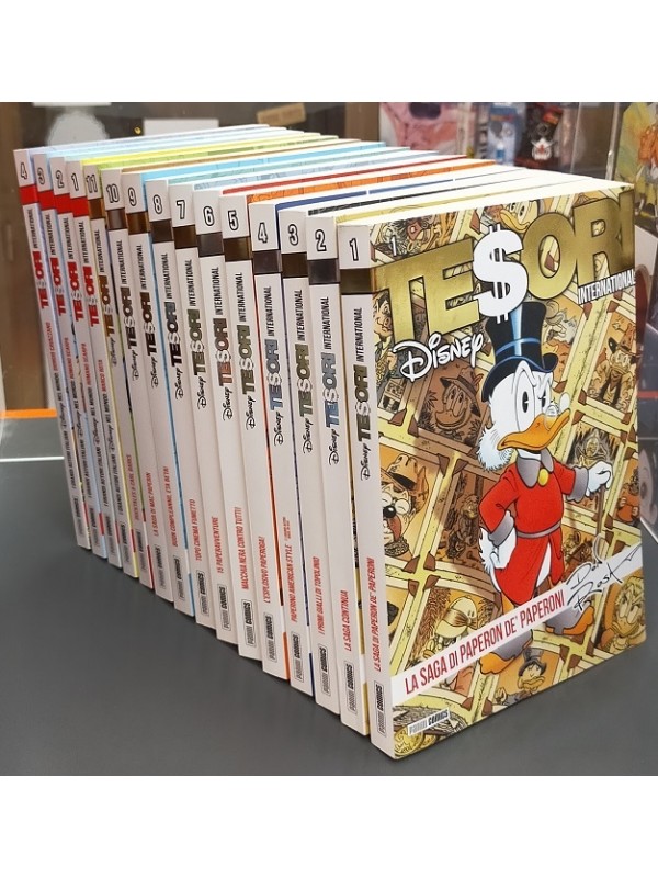 Tesori International - Serie Completa 1/15 - Panini Disney