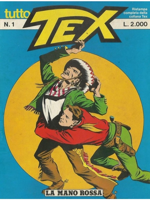 Tutto Tex - Sergio Bonelli Editore - Sequenza in blocco 1/10
