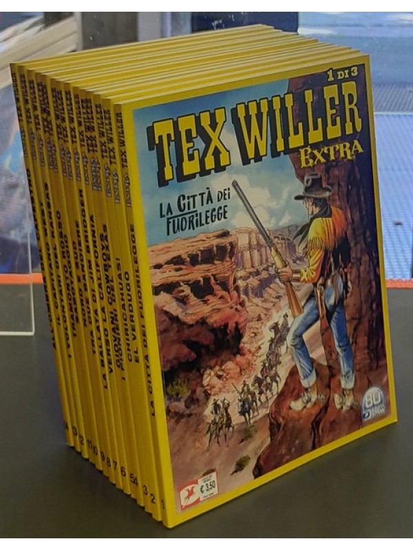 Tex Willer Extra - Sequenza in blocco 1/14 - Sergio Bonelli Editore