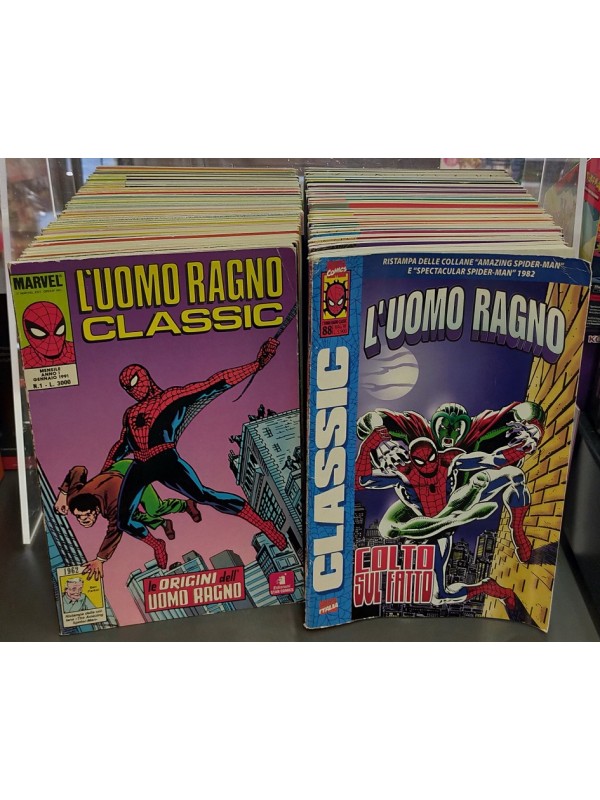 L'uomo Ragno Classic - Star Comics / Marvel Italia - Serie in blocco 1/88