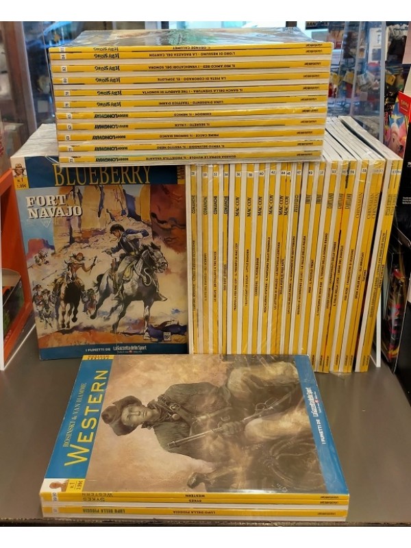 Collana Western - Serie Completa 1/90 - La Gazzetta dello Sport