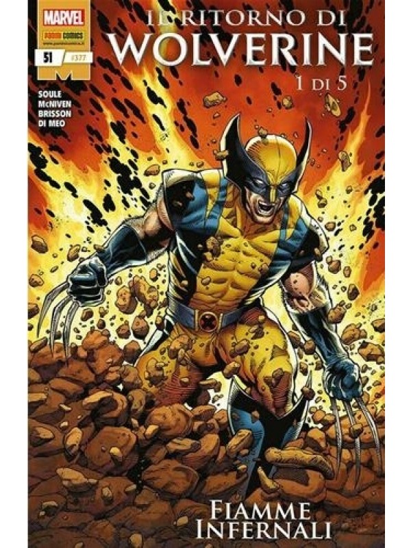 Wolverine - Panini Comics - Miniserie completa 1/5 (Wolverine 377/381)