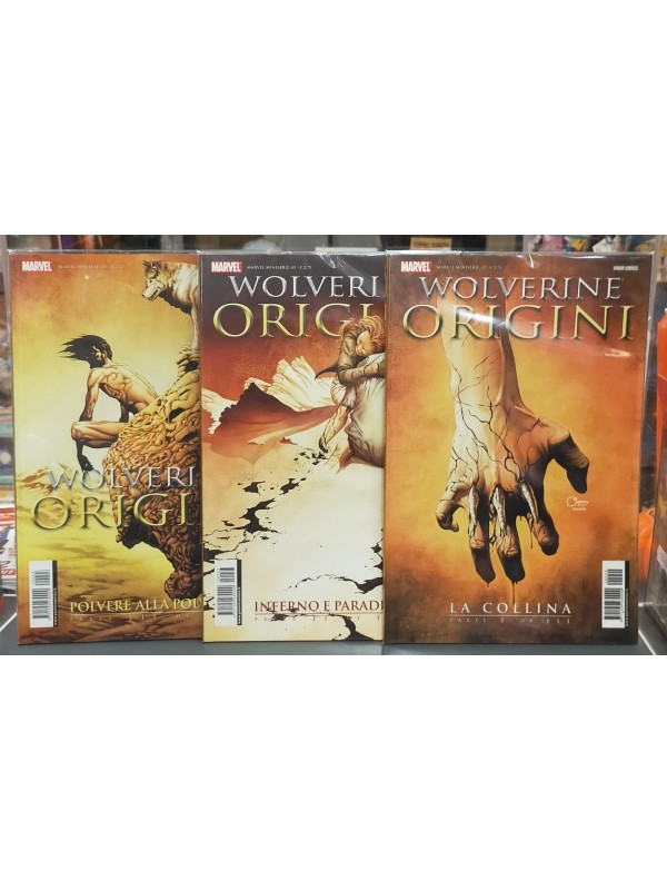 Wolverine Origini - Marvel Miniserie - Panini Comics - Serie completa 1/3
