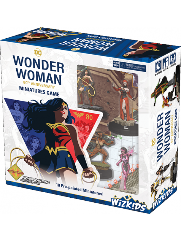 Wonder Woman 80th Anniversary - Miniatures Game - Heroclix - Wizkids