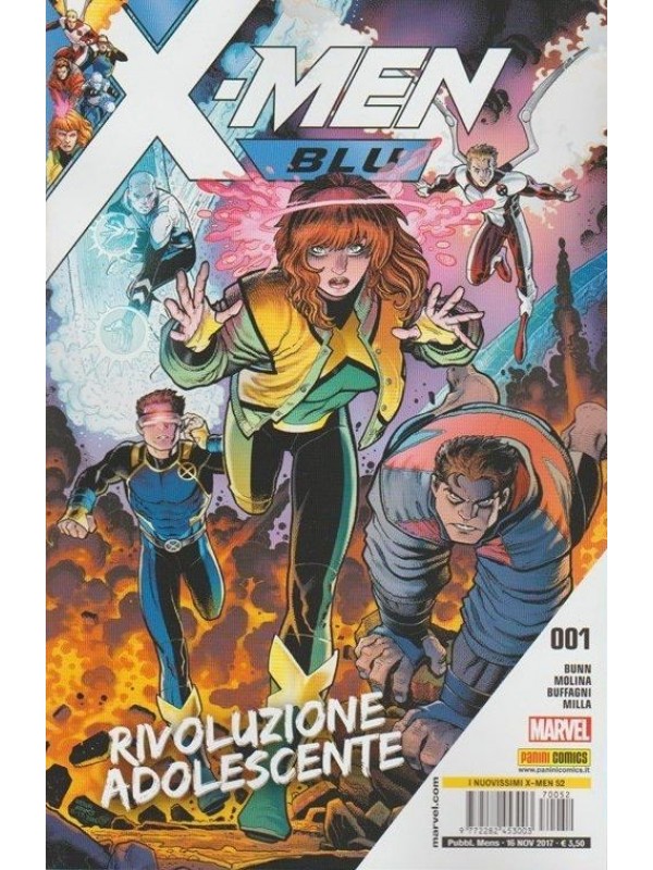 X-Men Blu/Rosso - I Nuovissimi X-Men - Panini Comics - Serie Completa 1/21
