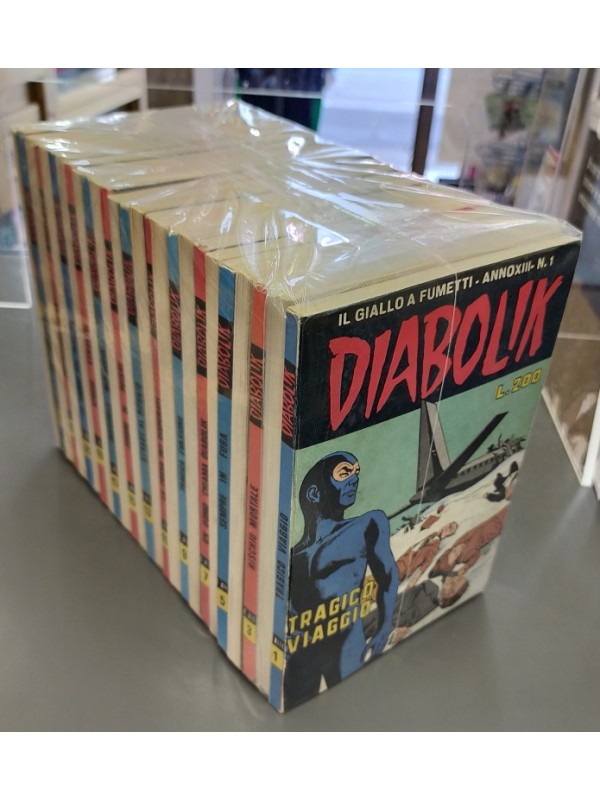 DIABOLIK - XIII serie completa 1/26 - Astorina