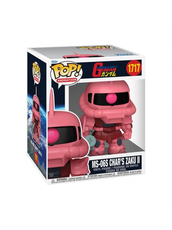 MS-06S Char's Zaku II - Mobile Suit Gundam - Vinyl Figure - Funko - Oversized Pop! Animation 1717