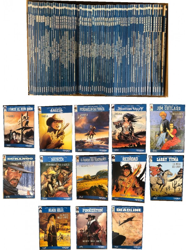 Gli Albi del West - La Gazzetta dello Sport - Serie Completa 1/65 