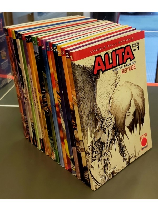 Alita - L'Angelo della Battaglia - Planet Manga - Serie Completa 1/18