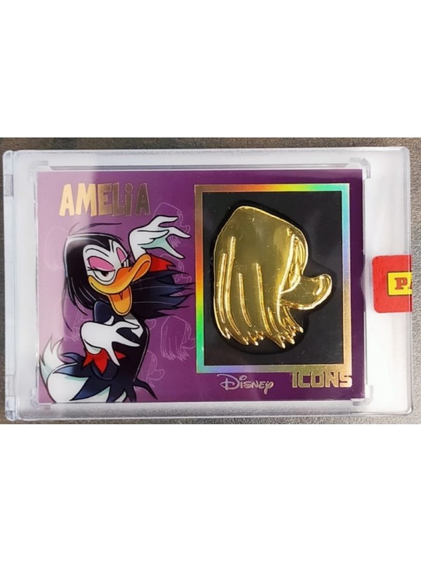 Amelia - Disney Icons Black Gold Collection - Cards/Plate - Panini Comics (2023)